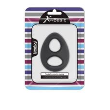 Эрекционное кольцо ультрамягкое черное Lovetoy