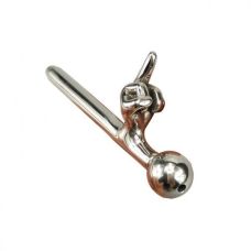 Уретральний стимулятор для БДСМ Fuck gesture з медичної сталі