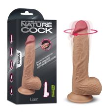 Обертовий двошаровий фалоімітатор реалістичний з присоскою Lovetoy Dildo Liam