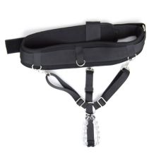 Сексуальні трусики із натуральної шкіри чорного кольору розмір S