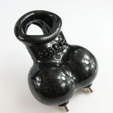 Насадка на член силіконова з електростимуляцією чорний