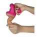 Двухсторонний фаллоимитатор силиконовый телесный Lovetoy