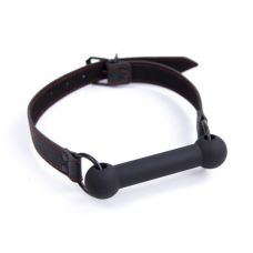 Силіконовий кляп в рот для БДСМ Чорний