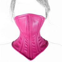 Намордник маска рожевого кольору Bdsm4u Muzzle Mask