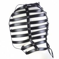Шкіряна маска для рольових БДСМ ігор Bdsm4u