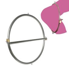 Кольцо для фиксации тела стальное Bdsm4u Unisex Stainless Steel Bondage Restriction Device