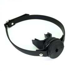 Силиконовый кляп для рта черный OXBALLS