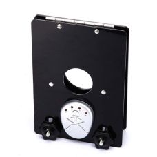 Электрошариковый пресс для фиксации для члена и мошонки черного цвета Bdsm4u Crush CBT вoard