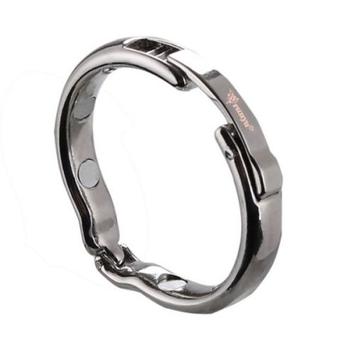 Фиксирующее металлическое кольцо для пениса Glans Ring