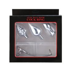 Набор металлический для анальной стимуляции