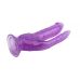 Подвійний фалос на присоску Inch Dildo-Purple фіолетовий Подвійний фалос на присоску Inch Dildo-Purple фіолетовий