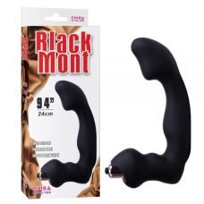 Вібро-масажер простати силіконовий чорний Avatar Dildo