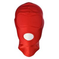 Красная маска с отверствием для рта БДСМ