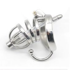 Пояс верности и целомудрия для мужчин стальной Bdsm4u Stainless Steel Male Chastity