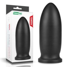Велика анальна пробка для фістінгу Lovetoy 9 King Sized чорна
