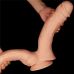 Двойной фаллоимитатор реалистичный на присоске Lovetoy телесный Двойной фаллоимитатор реалистичный на присоске Lovetoy телесный