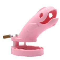 Пояс верности для мужчин в виде рыбки розового цвета