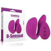 Вибратор вагинальный для точки G со стимуляцией клитора фиолетовый Lovetoy