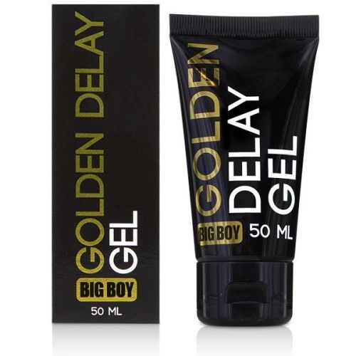 Гель для відстрочення оргазму з легким ефектом охолодження Cobeco Pharma Big Boy Golden Delay Gel 50мл