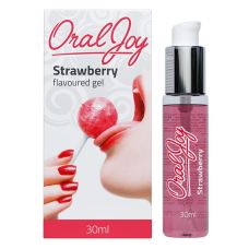 Оральний лубрикант на водній основі зі смаком полуниці Cobeco Pharma Oral Joy 30мл