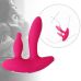 Двойной анально-вагинальный вибратор розовый с пультом ДУ TALON