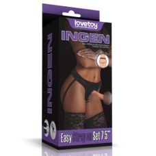 Страпон на ремне для женщин Easy Strapon 7.5