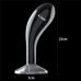 Анальний фалоімітатор масажер простати Lovetoy Flawless Clear Prostate Plug 6.0 Анальний фалоімітатор масажер простати Lovetoy Flawless Clear Prostate Plug 6.0
