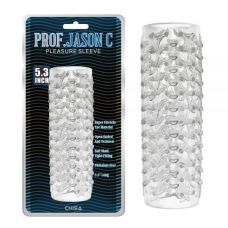 Насадка на член прозорого кольору Chisa Pleasure Sleeve