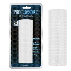 Насадка на член прозорого кольору Chisa Stroke Sleeve