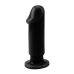 Анальна пробка чорна з головкою Chisa Evil Dildo Plug Medium