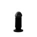 Анальна пробка чорна з головкою Chisa Evil Dildo Plug Small