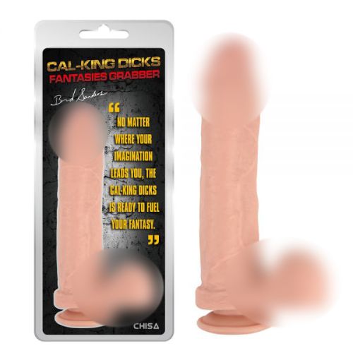 Фалоімітатор на присосці тілесного кольору Chisa Fantasies Grabber