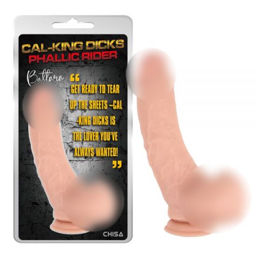 Фалоімітатор реалістичний на присосці тілесного кольору Chisa Phallic Rider