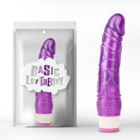 Реалістичний гелевий вібратор фіолетового кольору Chisa Wild Penetrator