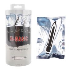 Вибропуля для стимуляции клитора из пластика черного цвета Chisa Please Do Me Love Bullet