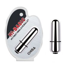 Вибропули клиторальные серебристые Chisa My First Mini Love Bullet