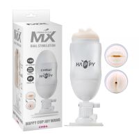 Мастурбатор попка с ротиком 2 в 1 на присоске  Happy Cup Joy Wang Mouth & Ass Мастурбатор попка с ротиком 2 в 1 на присоске  Happy Cup Joy Wang Mouth & Ass