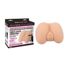 Вагіна мастурбатор для чоловіків з вібрацією Jennie The Big Sister тілесний