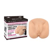 Вагина мастурбатор с вибропулей College Student Angela телесный