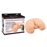 Мастурбатор вагина для мужчин с вибрацией телесного цвета с пультом ДУ Chisa Maddys Vibrating Ass