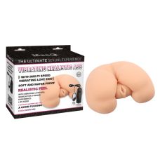 Мастурбатор вагіна для чоловіків з вібрацією тілесного кольору з пультом ДК Chisa Maddys Vibrating Ass