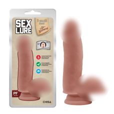 Фаллоимитатор реалистичный на присоске телесного цвета Chisa Sex Lure