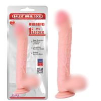 Фаллоимитатор огромный на присоске телесного цвета Chisa Kosta Koufos Dildo