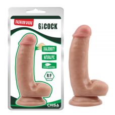 Фалоімітатор реалістичний на присоску бежевий Chisa Fashion Dude 6.9 Inch Cock