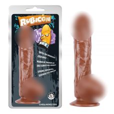 Фаллоимитатор на присоске коричневого цвета Chisa Orgasm Stealer Penis
