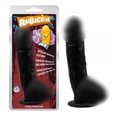 Фалоімітатор реалістичний на присосці чорного кольору Chisa Trick