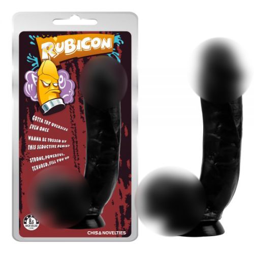 Фаллоимитатор на присоске черного цвета Chisa Thrust Her Penis