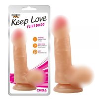 Фалоімітатор реалістичний на присосці тілесного кольору Chisa Flirt