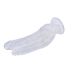 Фаллоимитатор двойной на присоске прозрачного цвета Chisa Dildo Фаллоимитатор двойной на присоске прозрачного цвета Chisa Dildo
