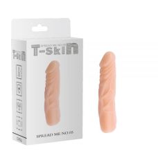Фалоімітатор з венами реалістичний тілесного кольору Chisa Spread Me No 05